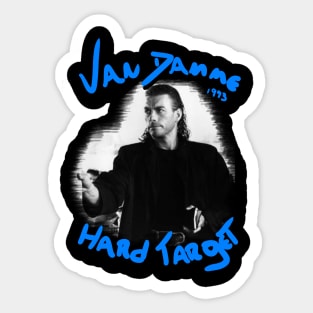 VAN DAMME CLASSIC JCVD HARD TARGET 1993 Sticker